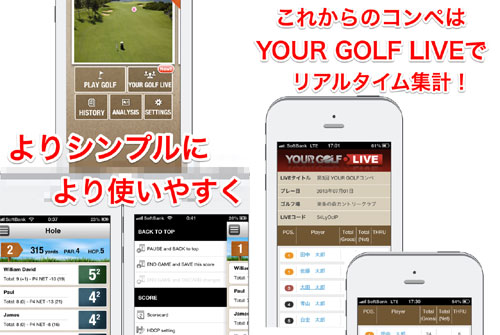 [U[ENo.1StAvuYOUR GOLFv̐VT[rX[X