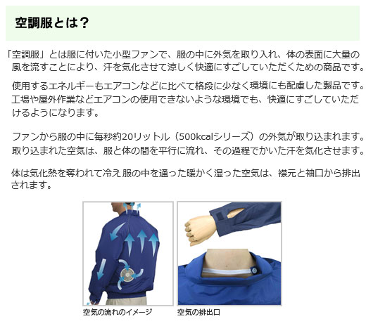 空調服とは?